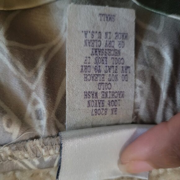 Vintage CHAVA USA Made Floral Maxi Skirt Small Y2K Silky Boho Fairy core Vibes - Picture 4 of 6